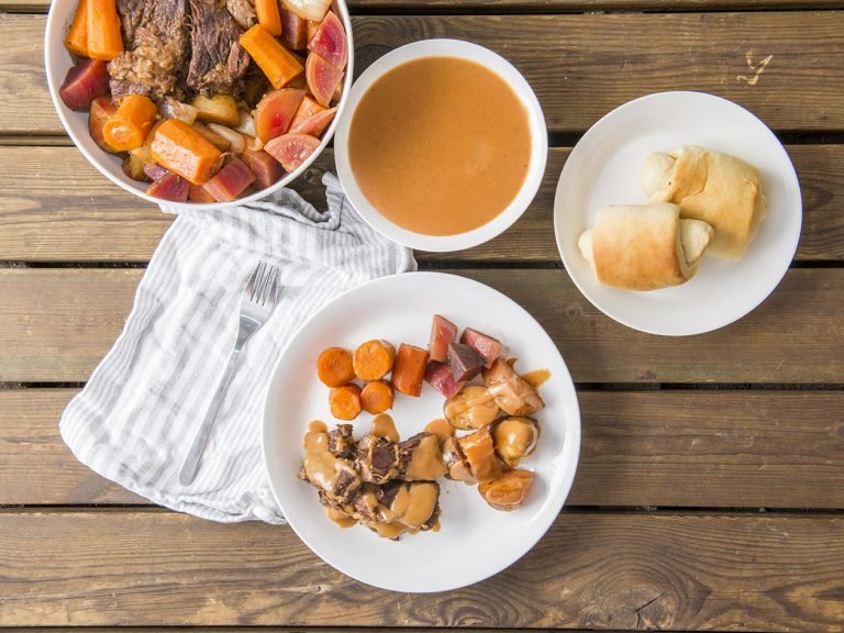 Perfect Family Pot Roast (Slow Cooker)