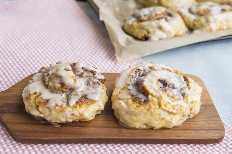Brianna’s Favorite Biscuit Cinnamon Rolls (no yeast & no rising!)