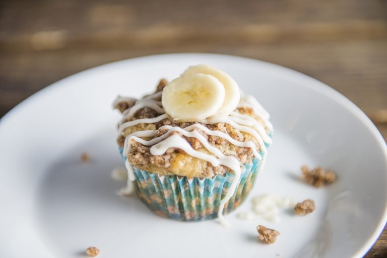 Banana Coffee Cake Muffins