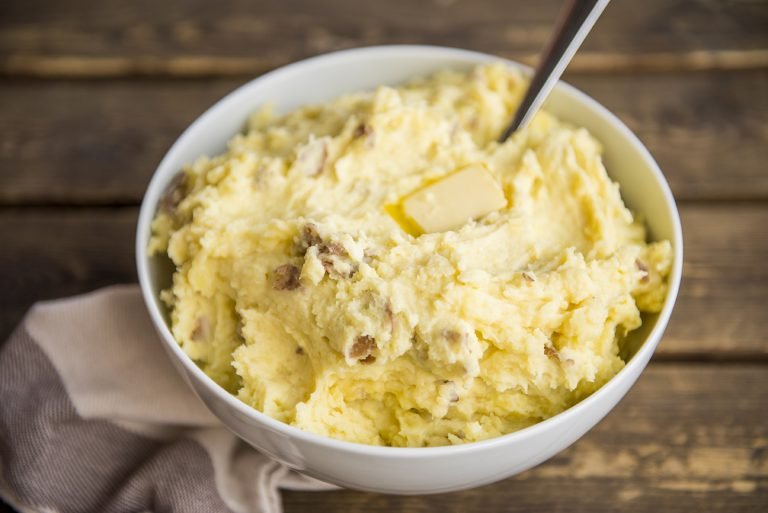 Garlic Red Mashed Potatoes