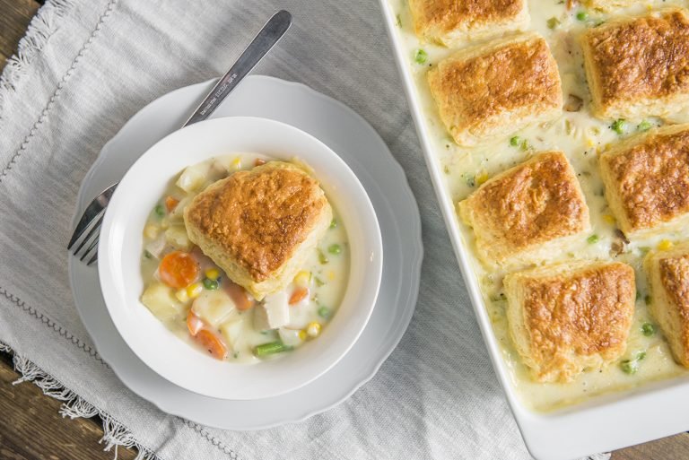 Lazy Man’s Chicken Pot Pie (still 100% from scratch!)