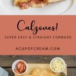 Calzones (easy and straightforward)