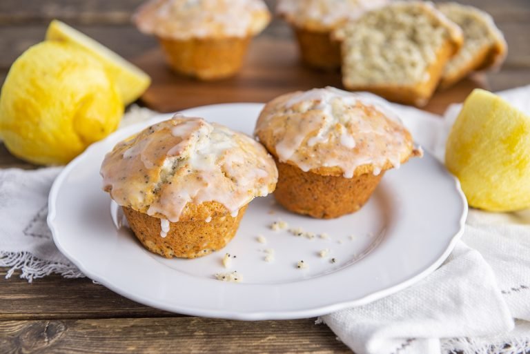 Super Easy, Perfect Lemon Poppy Seed Muffins (still 100% from scratch)
