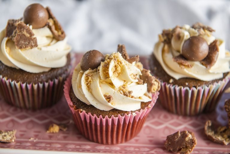 Malted Milk Cupcakes (whopper cupcakes)