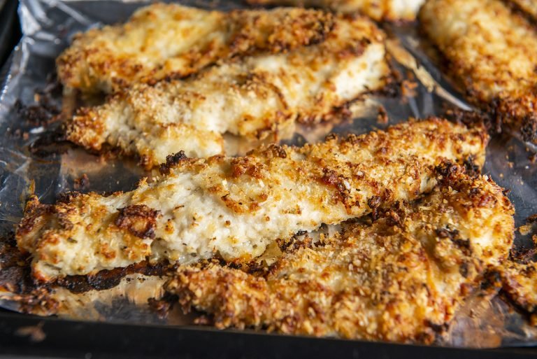 Crispy, Oven-Baked Ranch Chicken