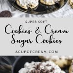 Super Soft Cookies & Cream Sugar Cookies