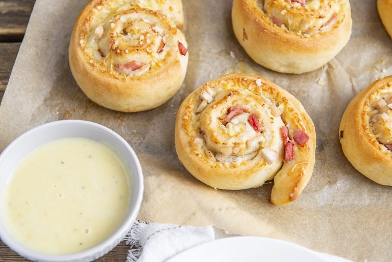 Chicken Cordon Bleu Roll Ups