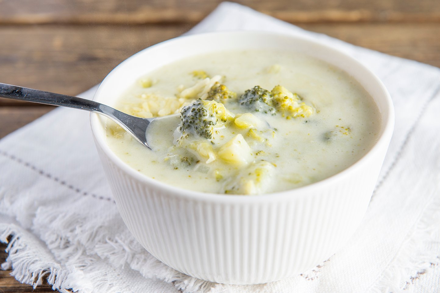 Everyone needs a classic Broccoli cheddar soup. This is a great, tasty soup that is quick and ready to eat within 30 minutes. Serve with warm bread for a delicious meal. acupofcream.com