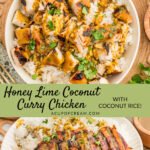 Honey Lime Coconut Curry Chicken