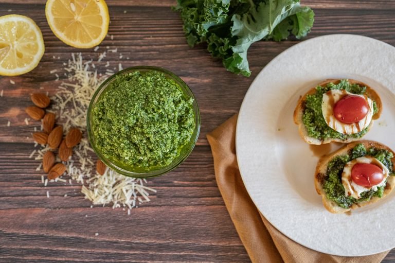 Kale and Almond Pesto