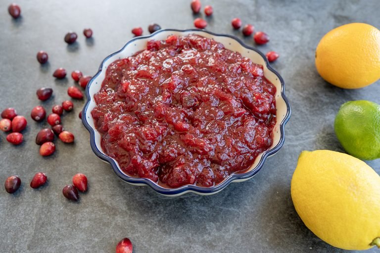 3-Citrus Cranberry Sauce