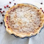 Cranberry Custard Pie (Only 1 bowl!)