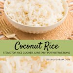 Coconut Rice