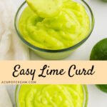 Easy Lime Curd